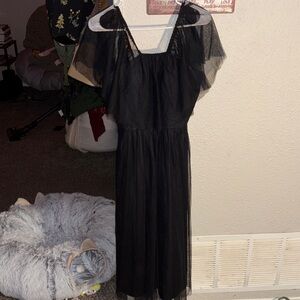 Revelry Black Tulle Dress